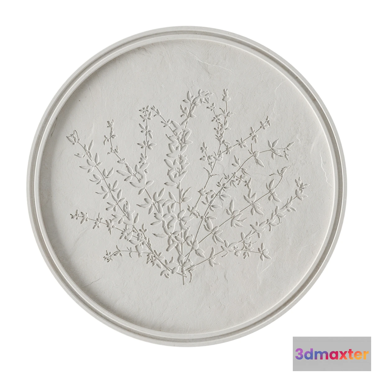 1424746 - Plaster relief decoration 4 3D Max