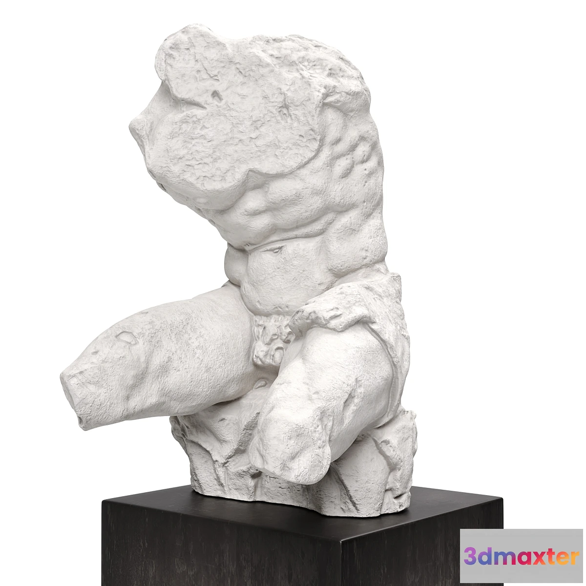 1426976 - The Belvedere Torso plaster 3D Max