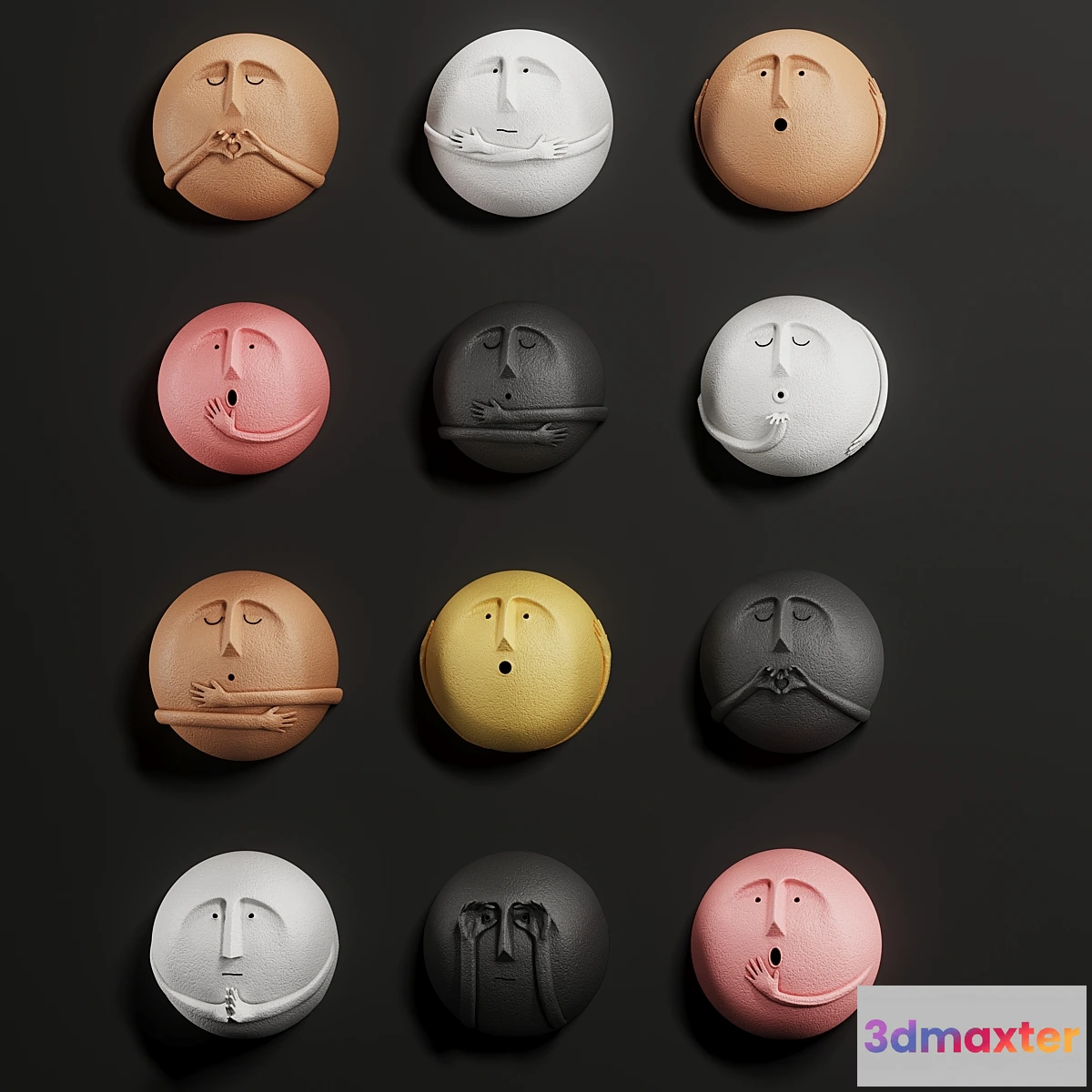 1427474 - wall sculpture 3D Max