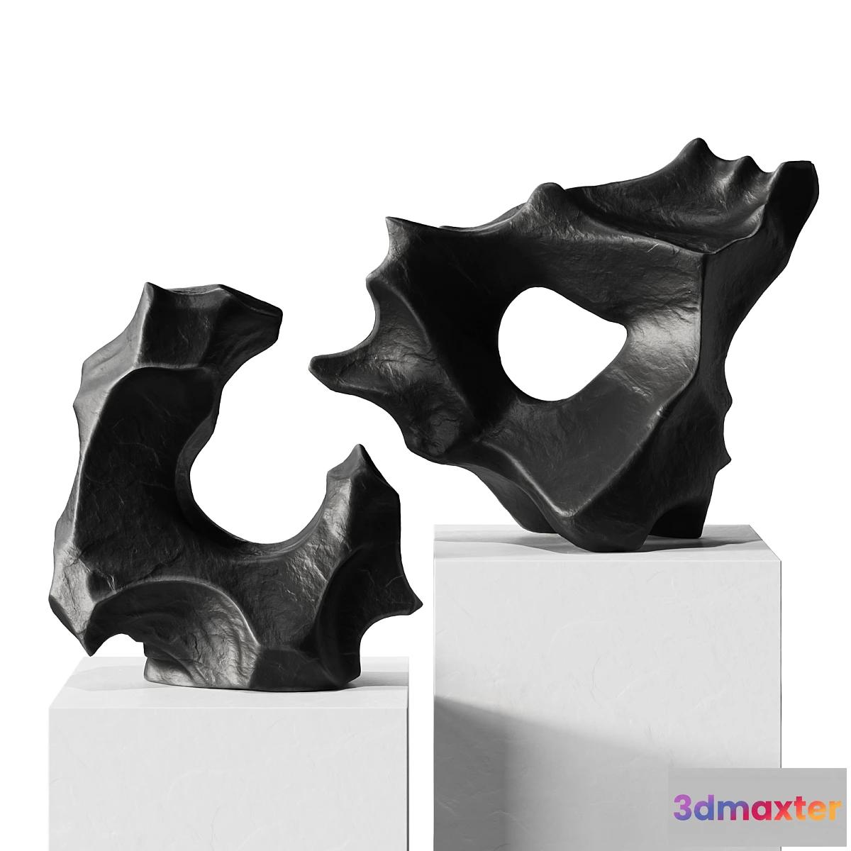 1428276 - Abstract stone sculpture 3D Max
