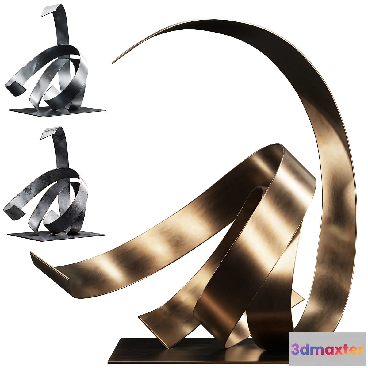 1433272 - Sculpture Damon Hyldreth Knot 05 3D Max