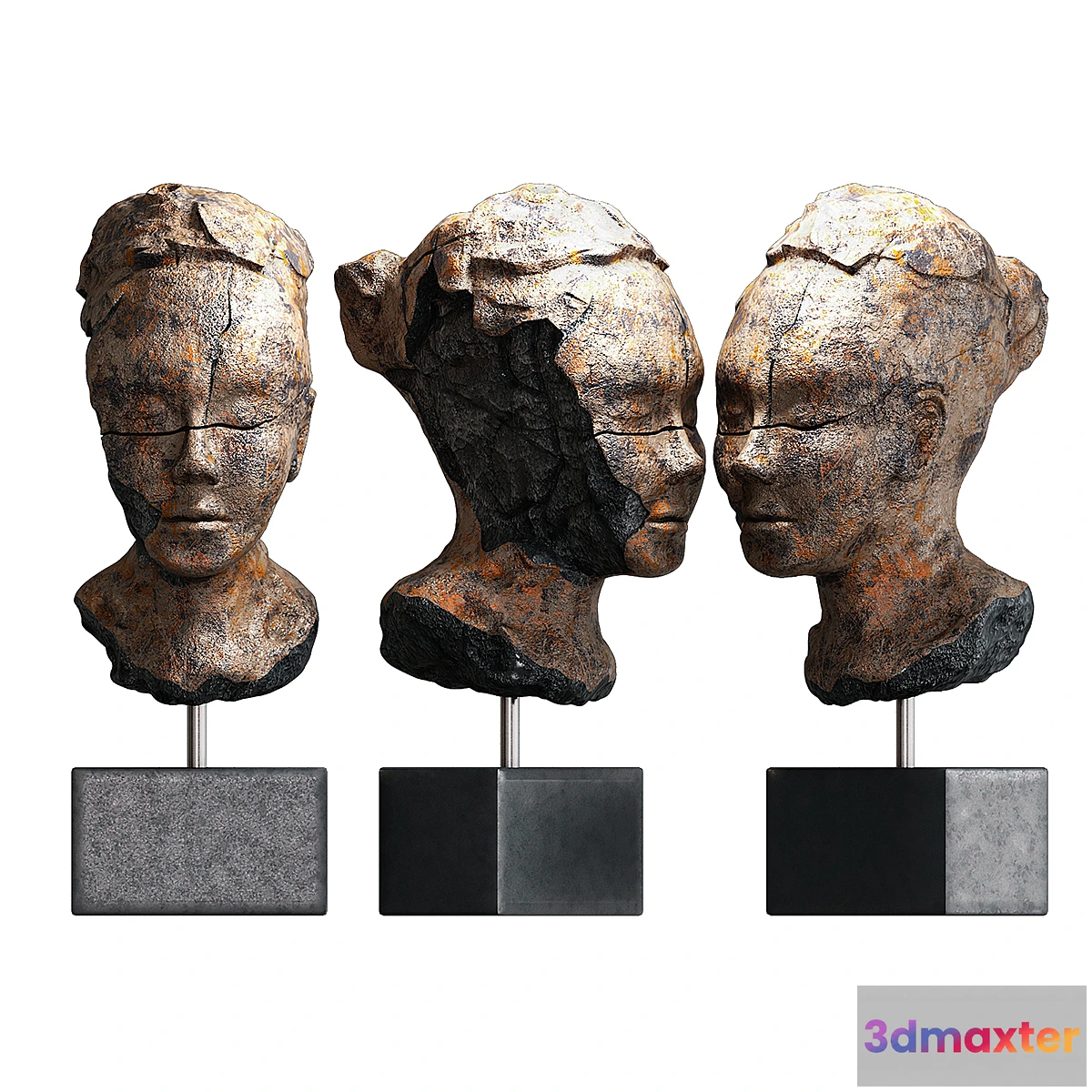 1440096 - sculpture LIONEL SMIT 3D Max