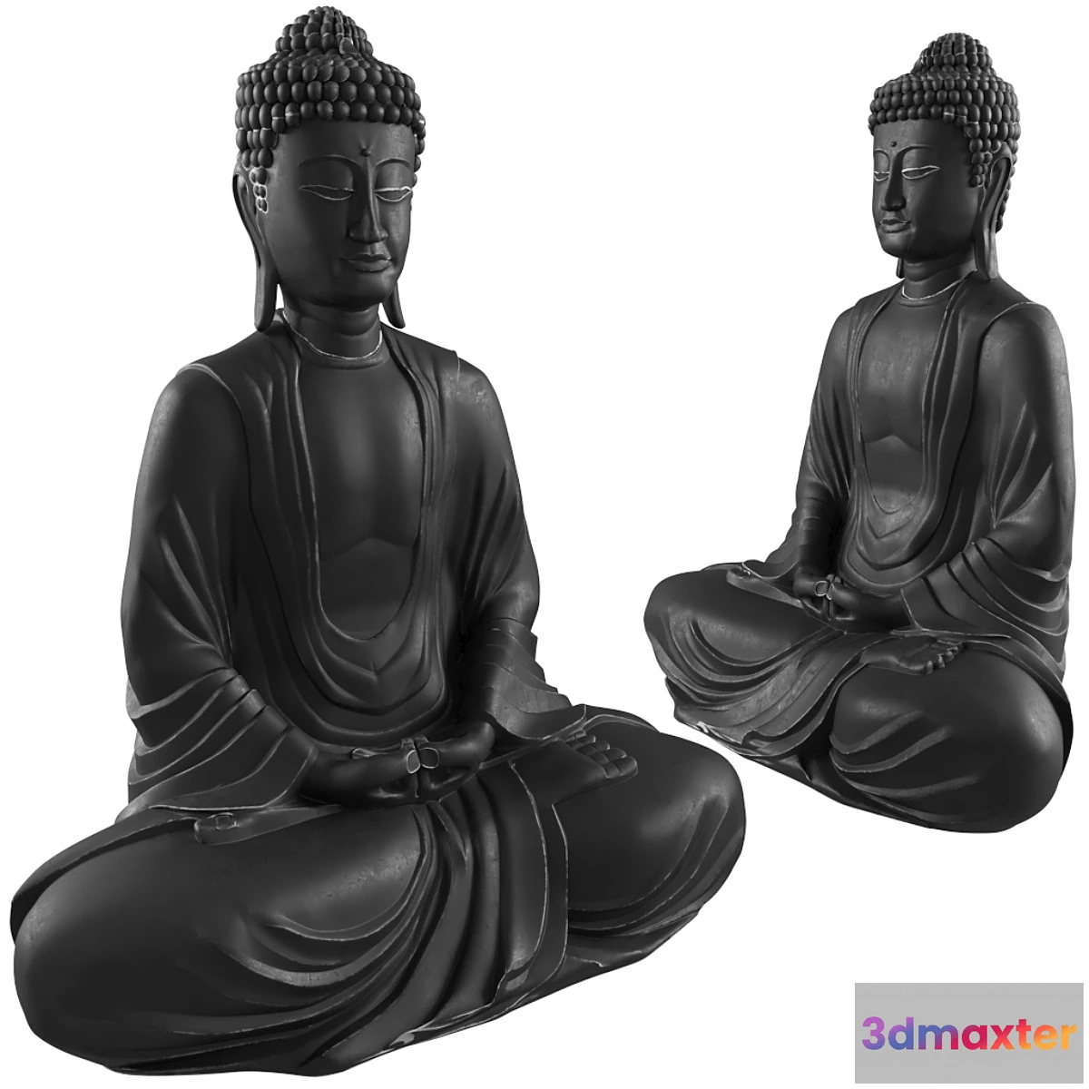 1445514 - Buddha Sit Zin Statue 3D Max