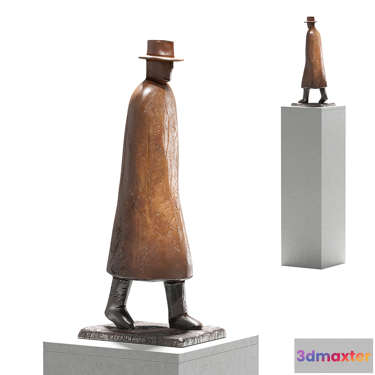 1448642 - Un homme sculpture 3D Max