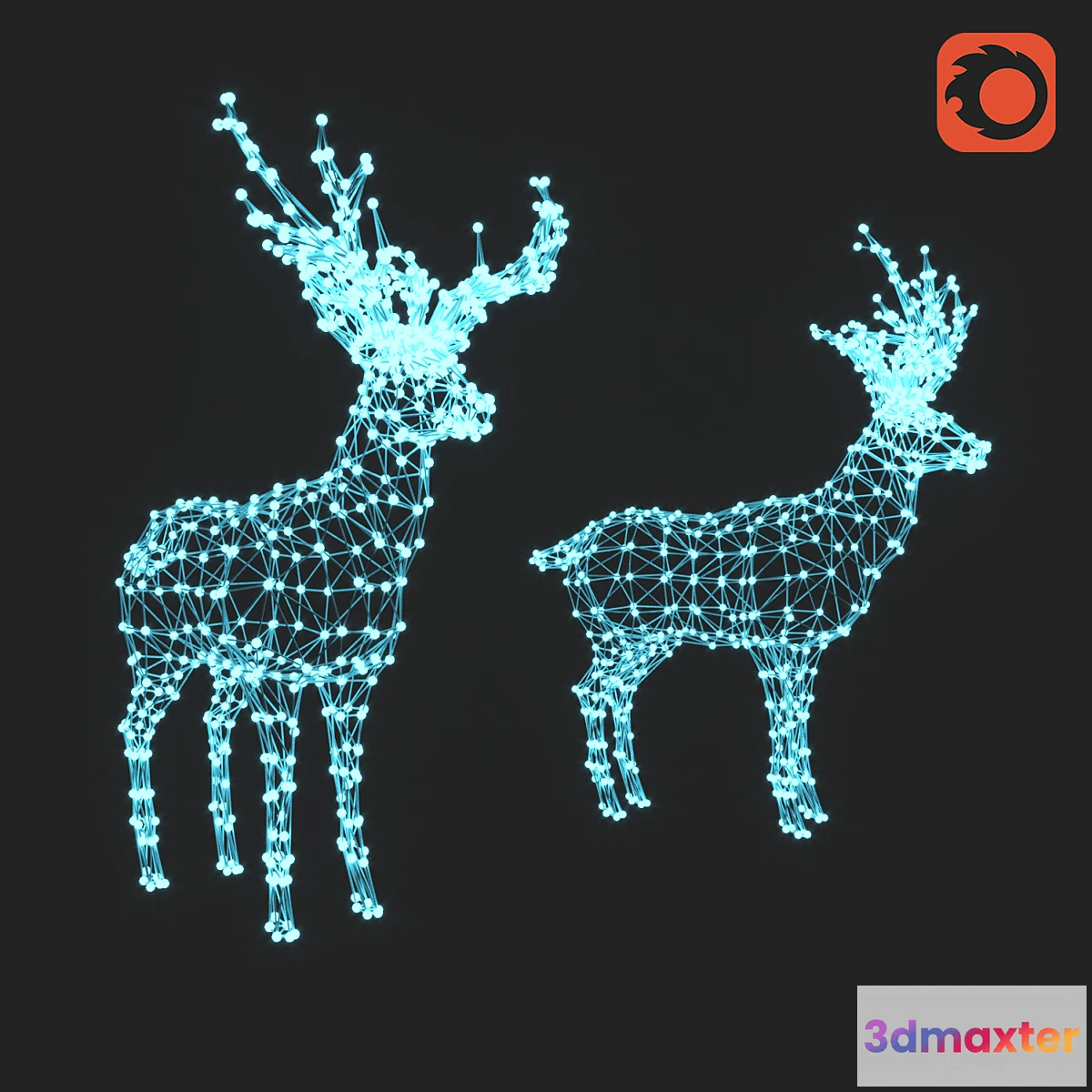 1448784 - deer 3D Max