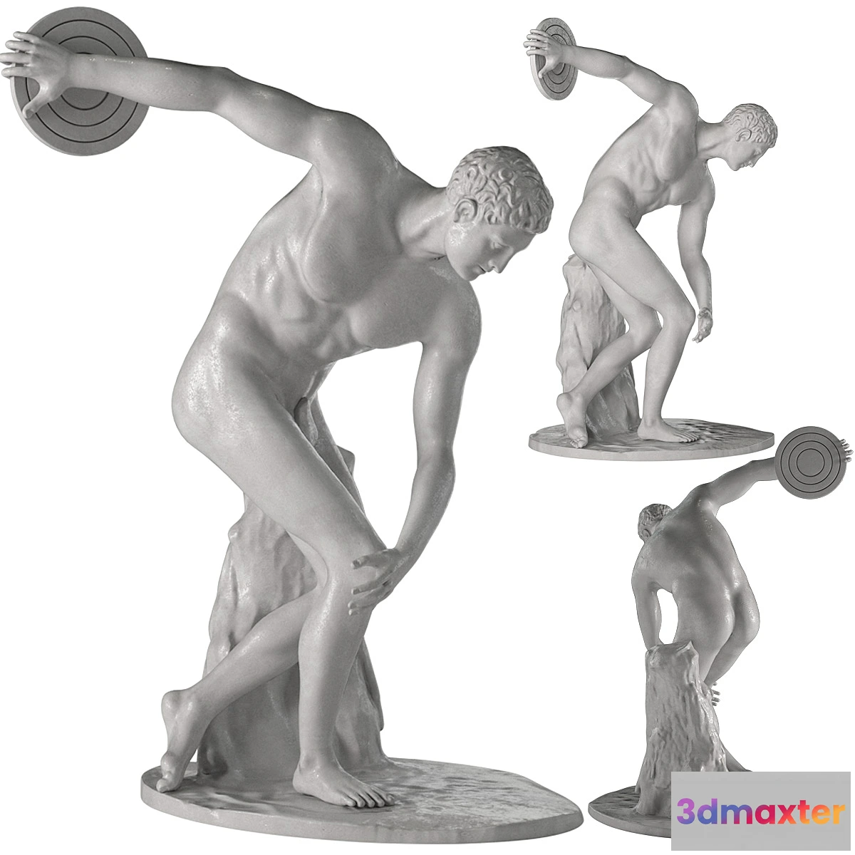1460976 - Discobolus of Myron 3D Max
