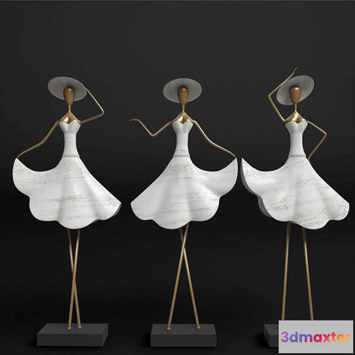 1463990 - A dancer 3D Max