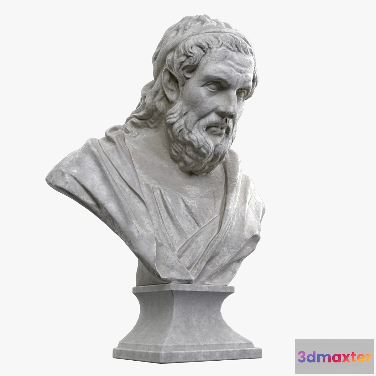 1473170 - Greek philosopher IV century. BC NS. 3D Max