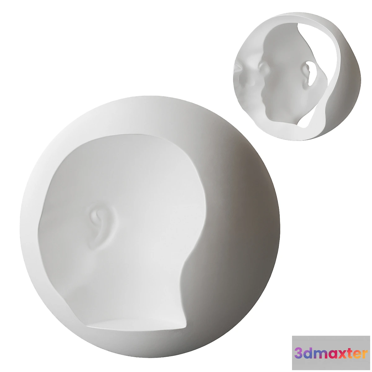 1474292 - Sculpture SPACE AROUND by Nazar Bilyk 3D Max