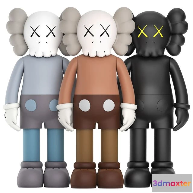 1537712 - kaws collection 3D Max