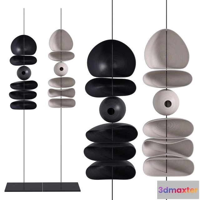 1540999 - Sculpture Organico Totem 3D Max