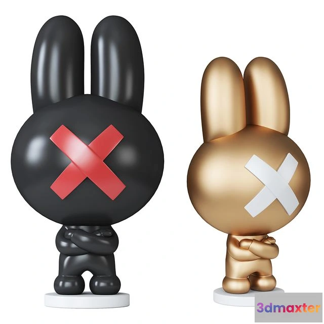 1544827 - The rabbit sculpture 3D Max