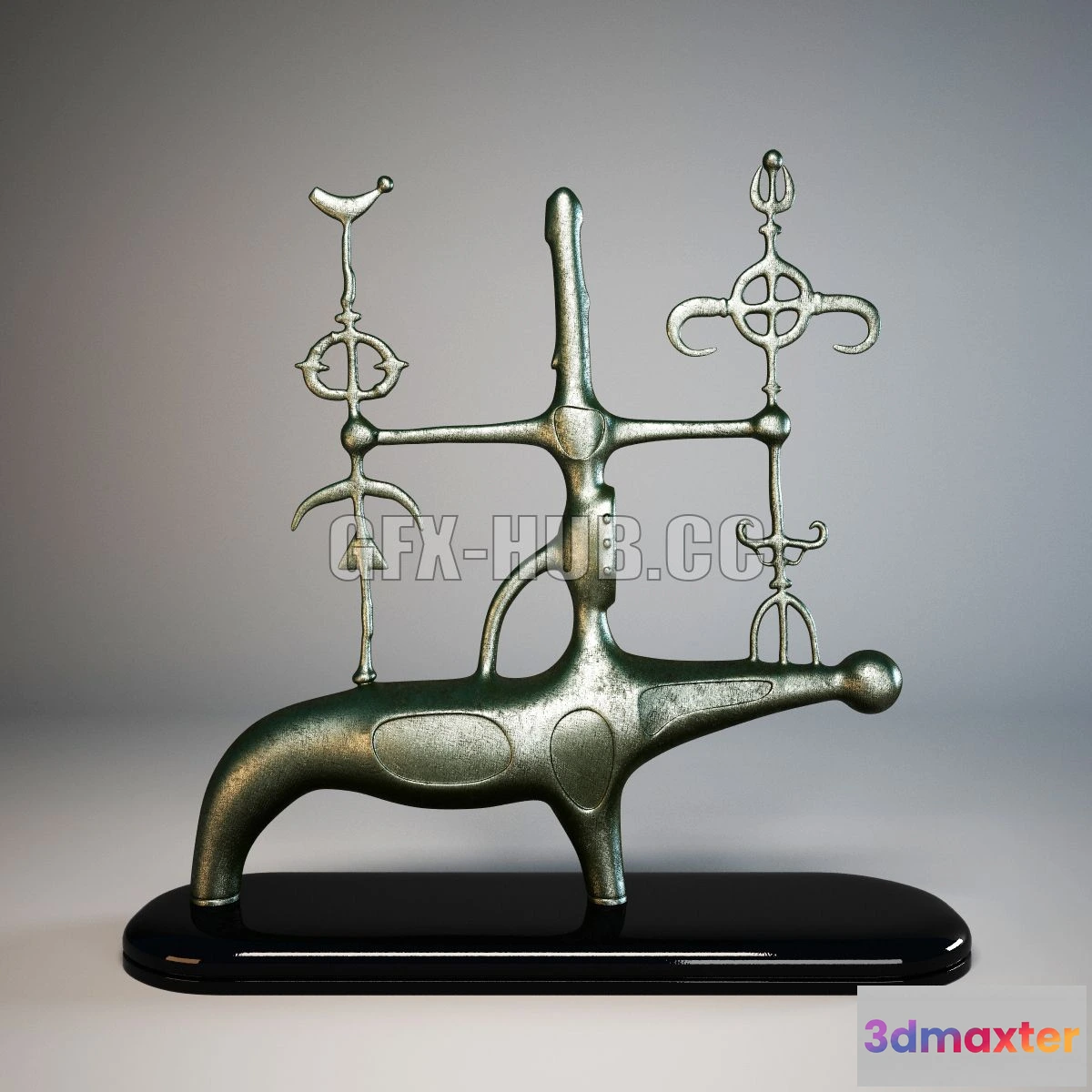 1552993 - Ancient deity (ancient god) 3D Max