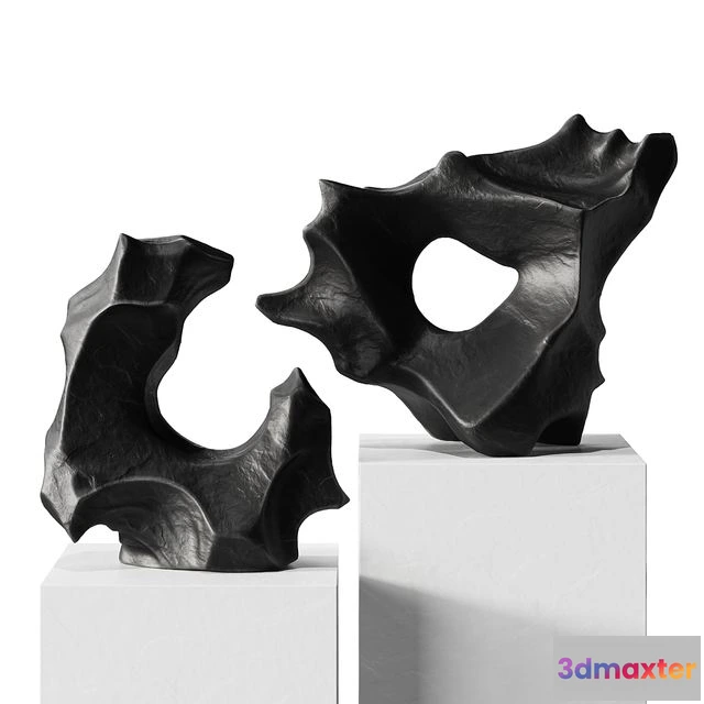 1554945 - Abstract stone sculpture 3D Max