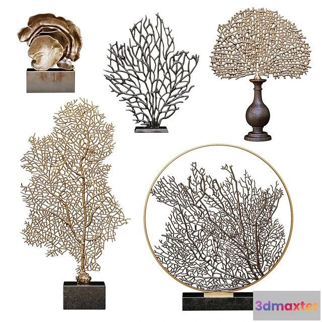 1555375 - Coral set 3 3D Max