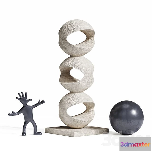 1557059 - Endless ball ornament sculpture 3D Max