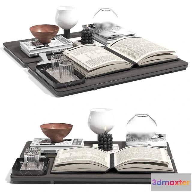 1557491 - Decorative items for interior 3D Max