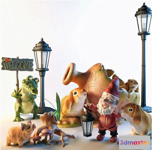 1559395 - Figurines 3D Max