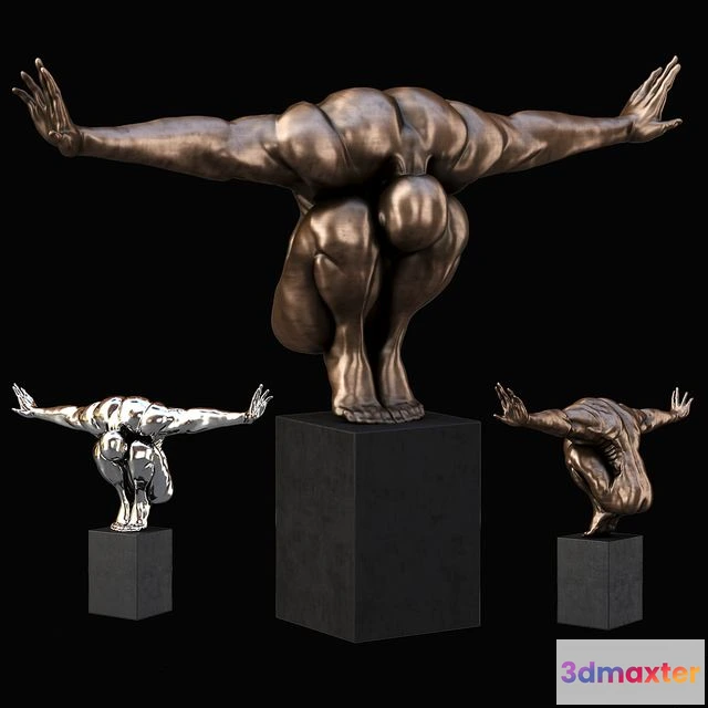 1564042 - Decorative sculpture Athlete 3D Max