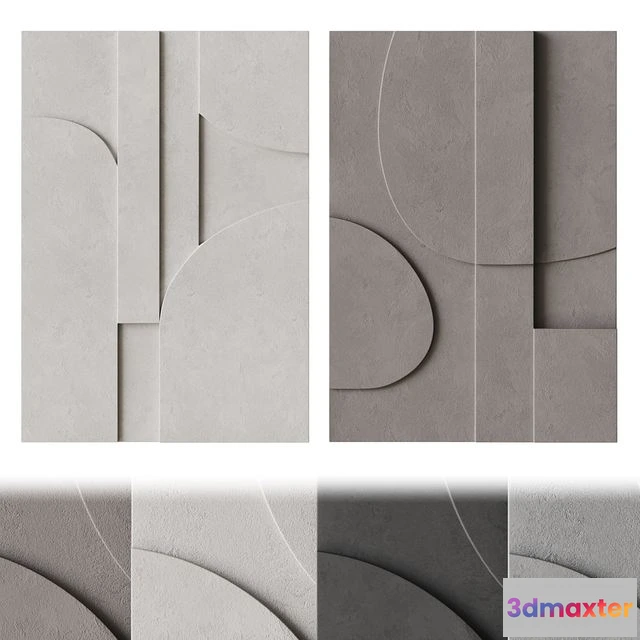 1568444 - Decorative 3D panel 3D Max