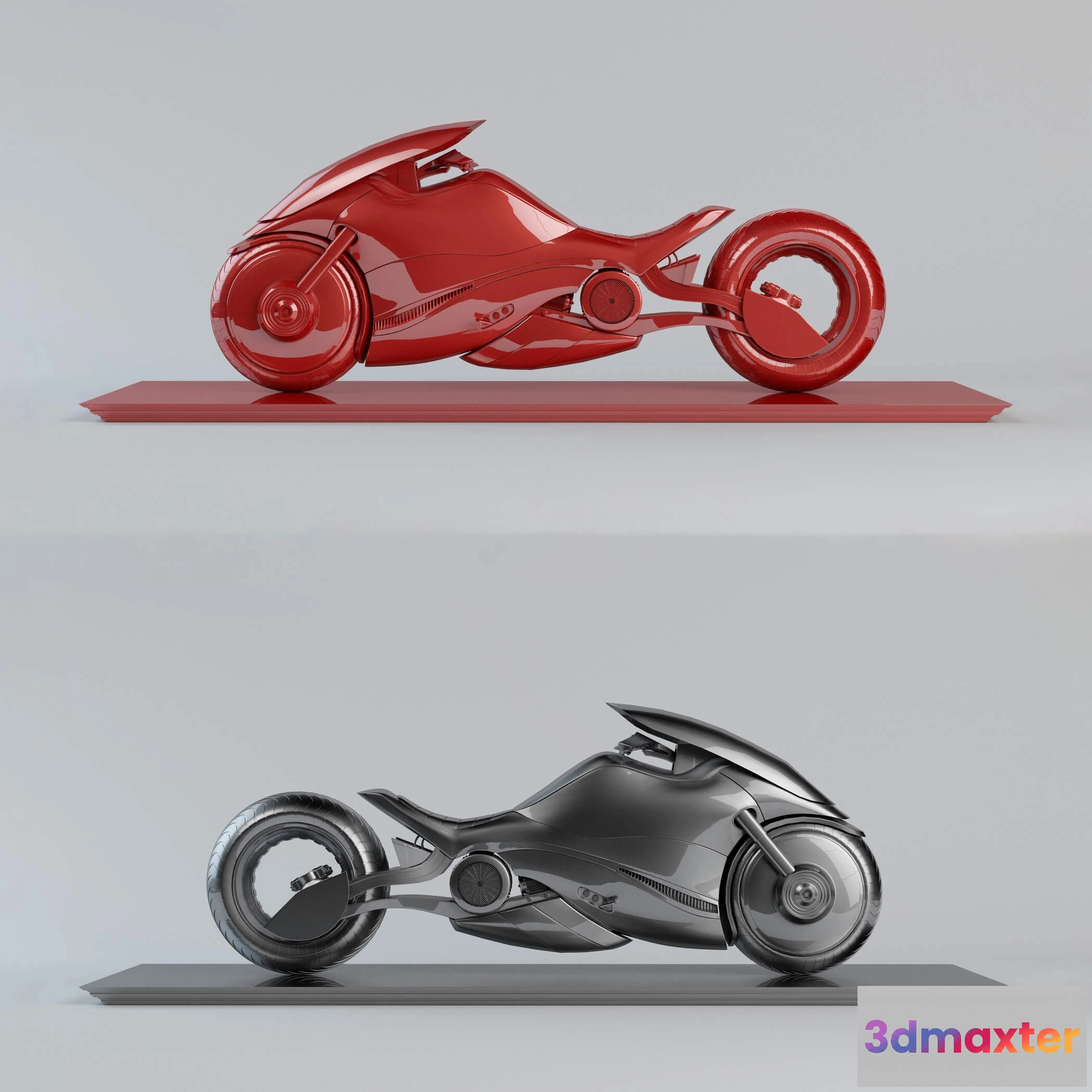 1608342 - decoration - Motocikl sculpture 3D Max