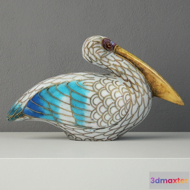 1608344 - decoration - Pelican dif 3D Max