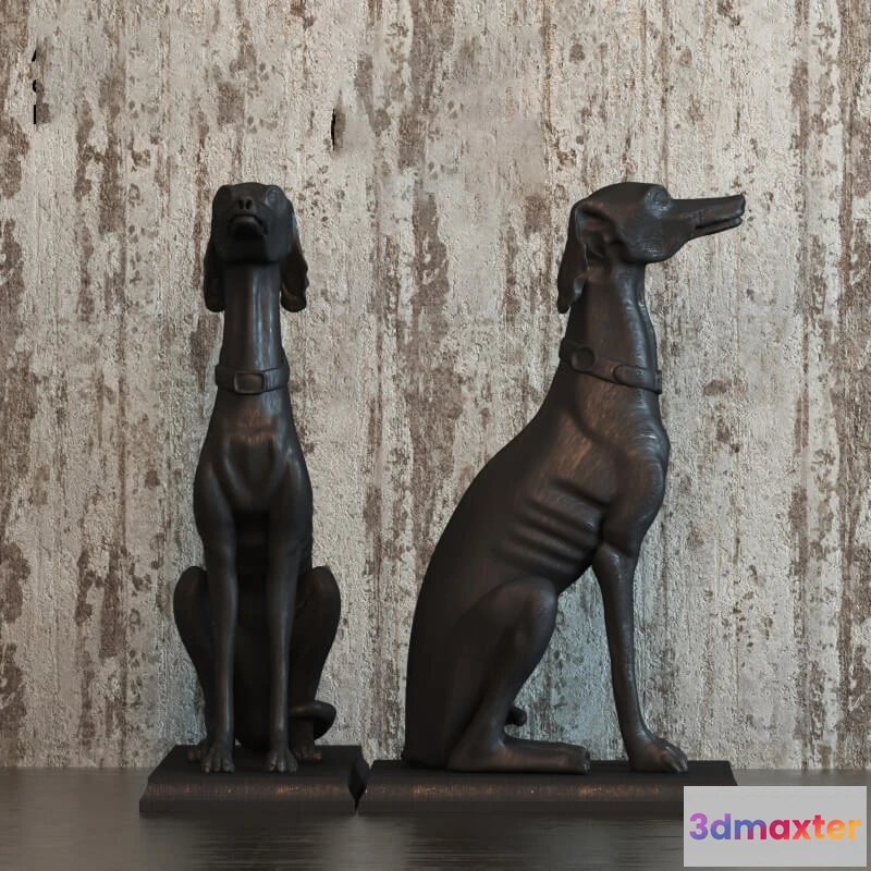 1608350 - decoration - Dog 3D Max