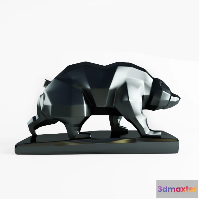 1608360 - decoration - Bear sculpture 3D Max