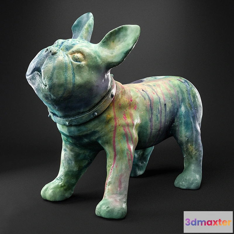 1608418 - decoration - Moddog sculpture 3D Max