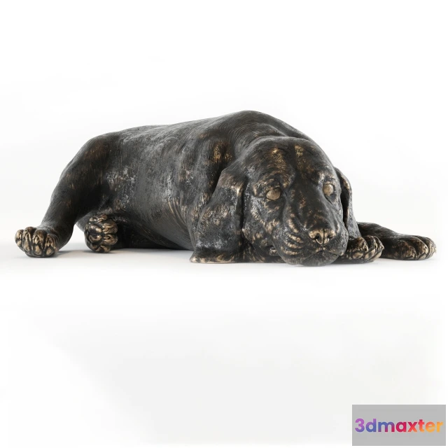 1608434 - decoration - Beagle figurine 3D Max