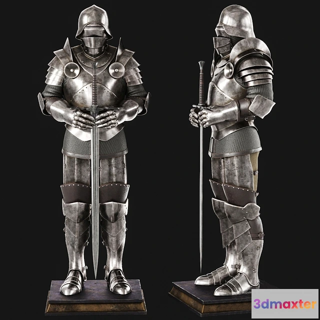 1608458 - decoration - Knight armour 3D Max