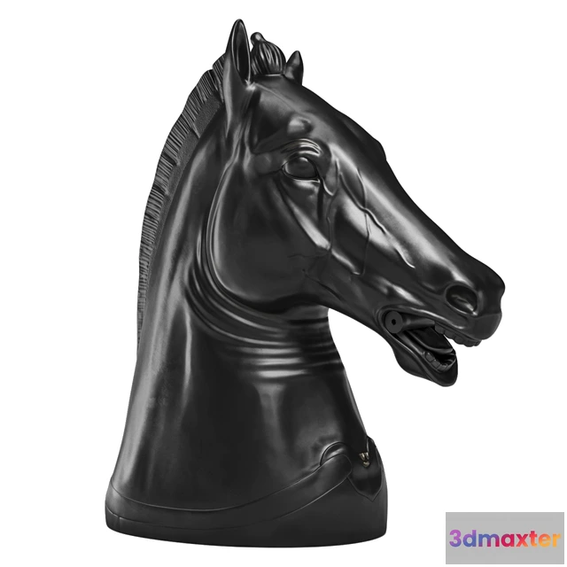 1608466 - decoration - Horse Head Medici Riccardi 3D Max