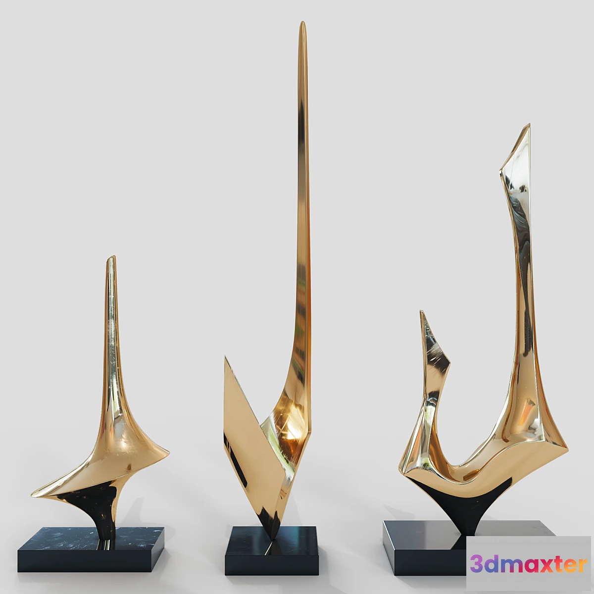 551229 - DENIS MITCHELL SCULPTURE SET 3