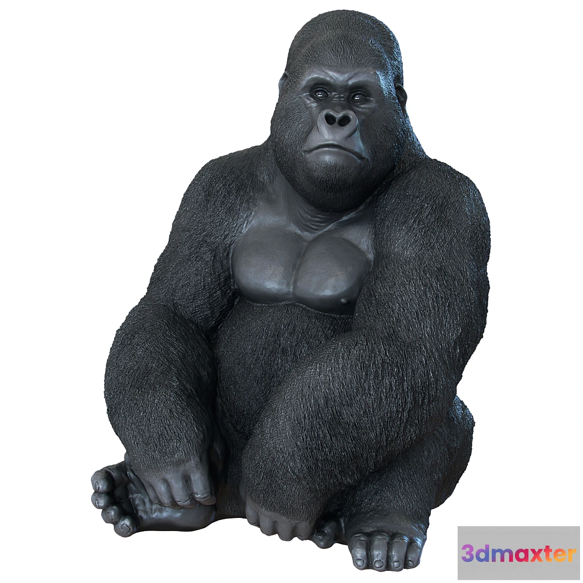 551243 - Deco Figurine Monkey Gorilla Side XL