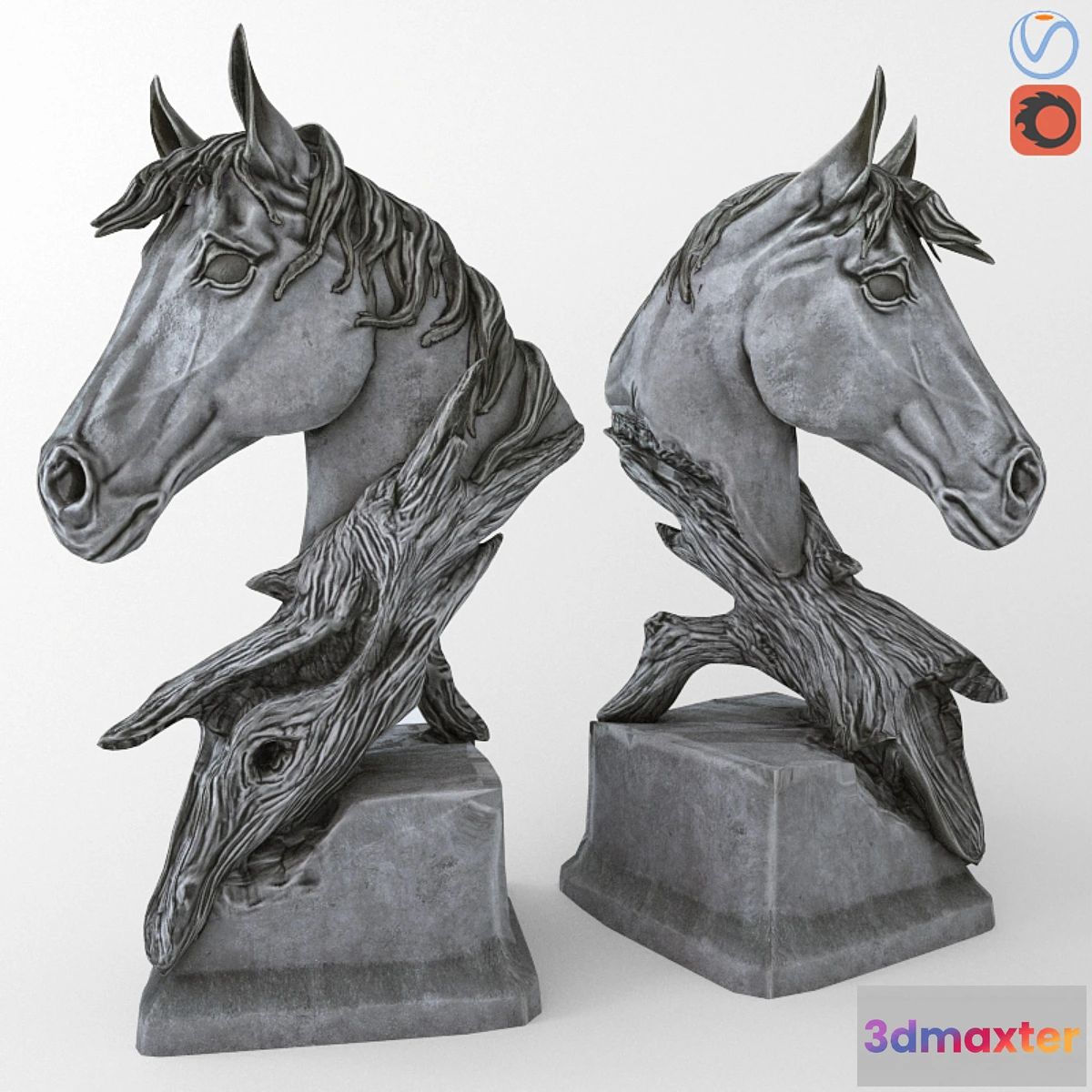 579316 - Horse Head Sculpture