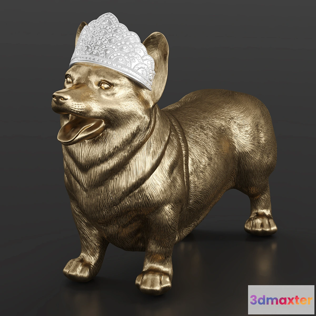 592308 - Royal Standing Corgi