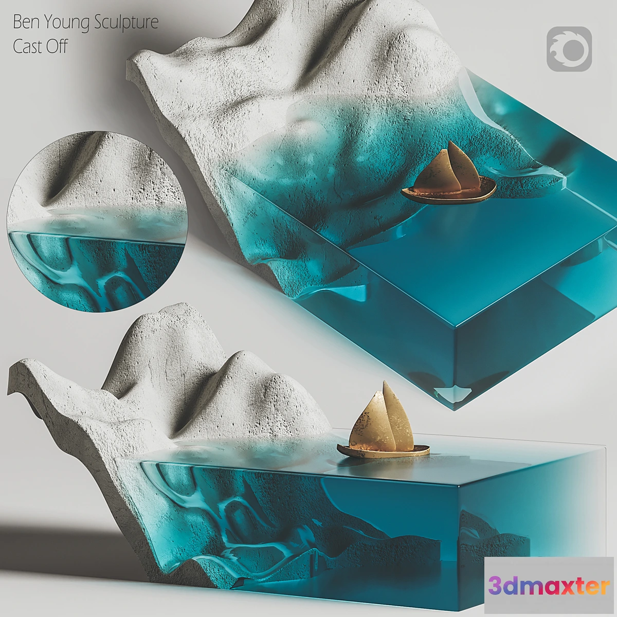 592740 - Ben Young Sculpture-Cast Off