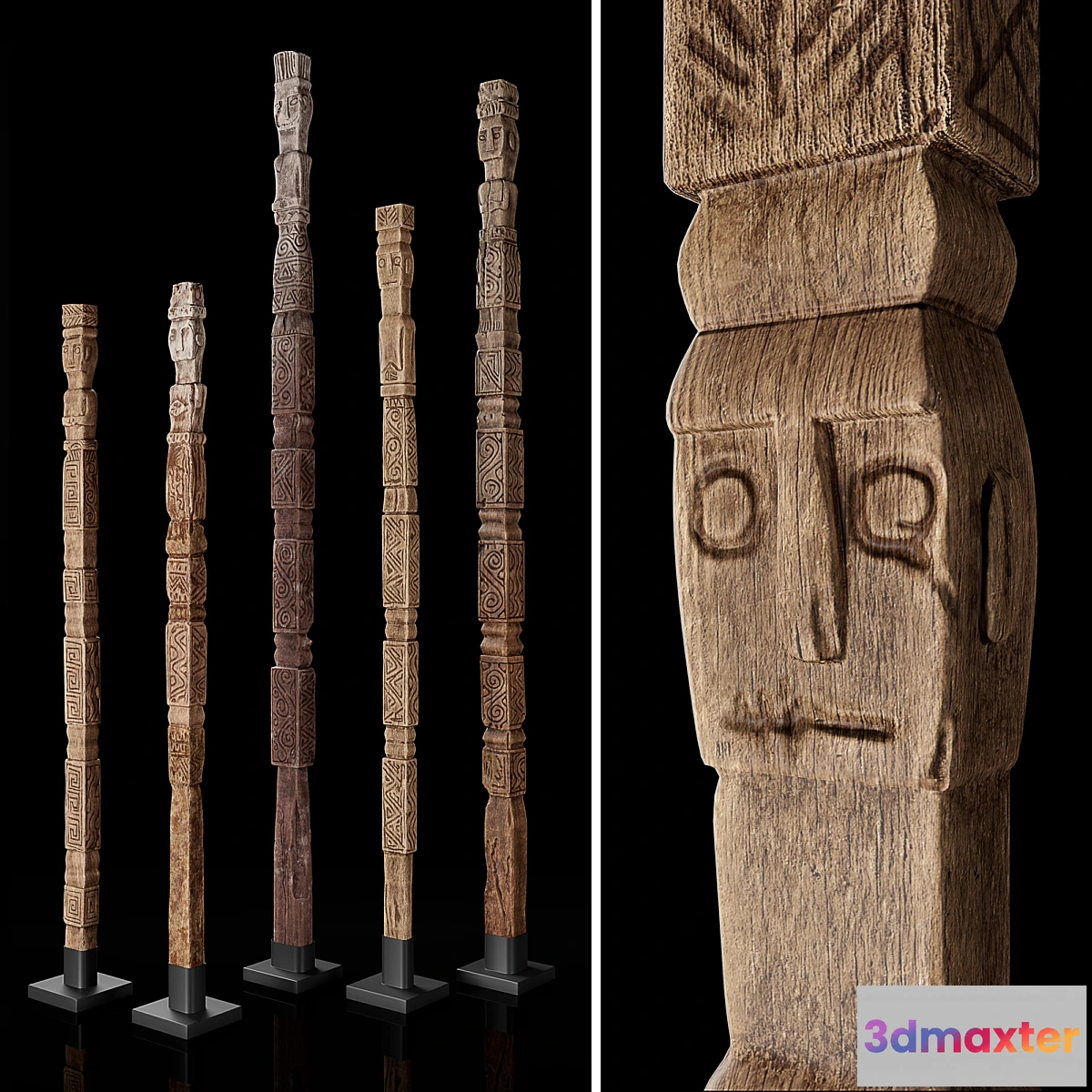 593068 - RH Indonesian totem