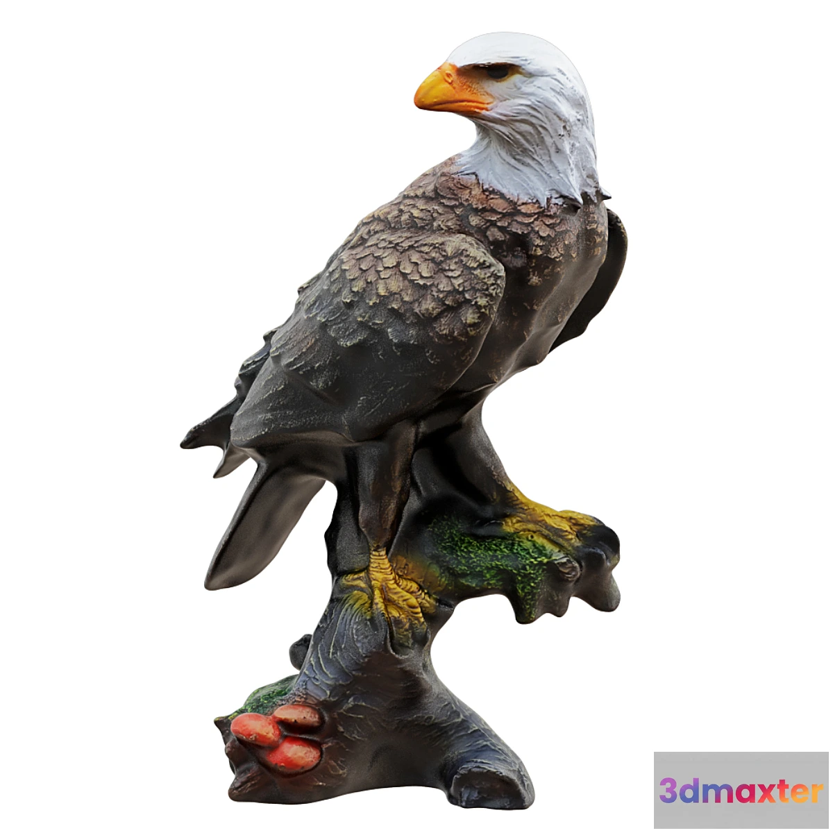 593414 - Garden eagle figurine