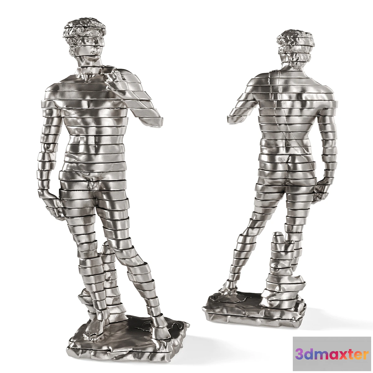 593448 - David Michelagnolo sculpture Sliced