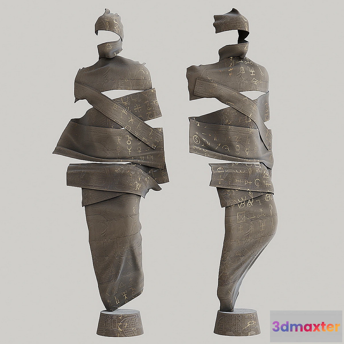 593994 - Floor sculpture Vargov Design - Mummy