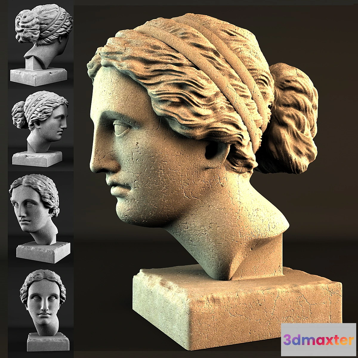 626839 - Aphrodite Head Sculpture