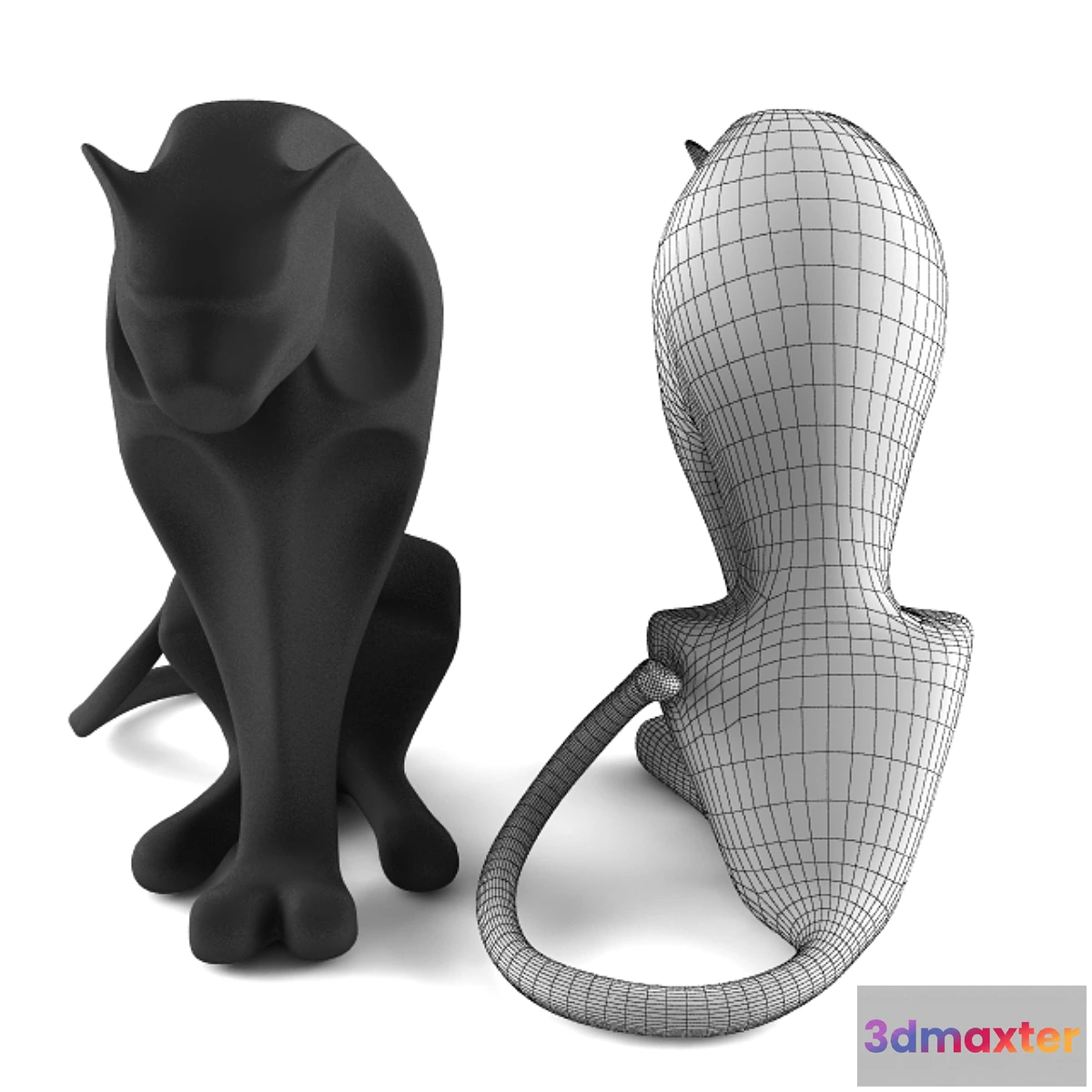 626891 - Black Panther Sculpture