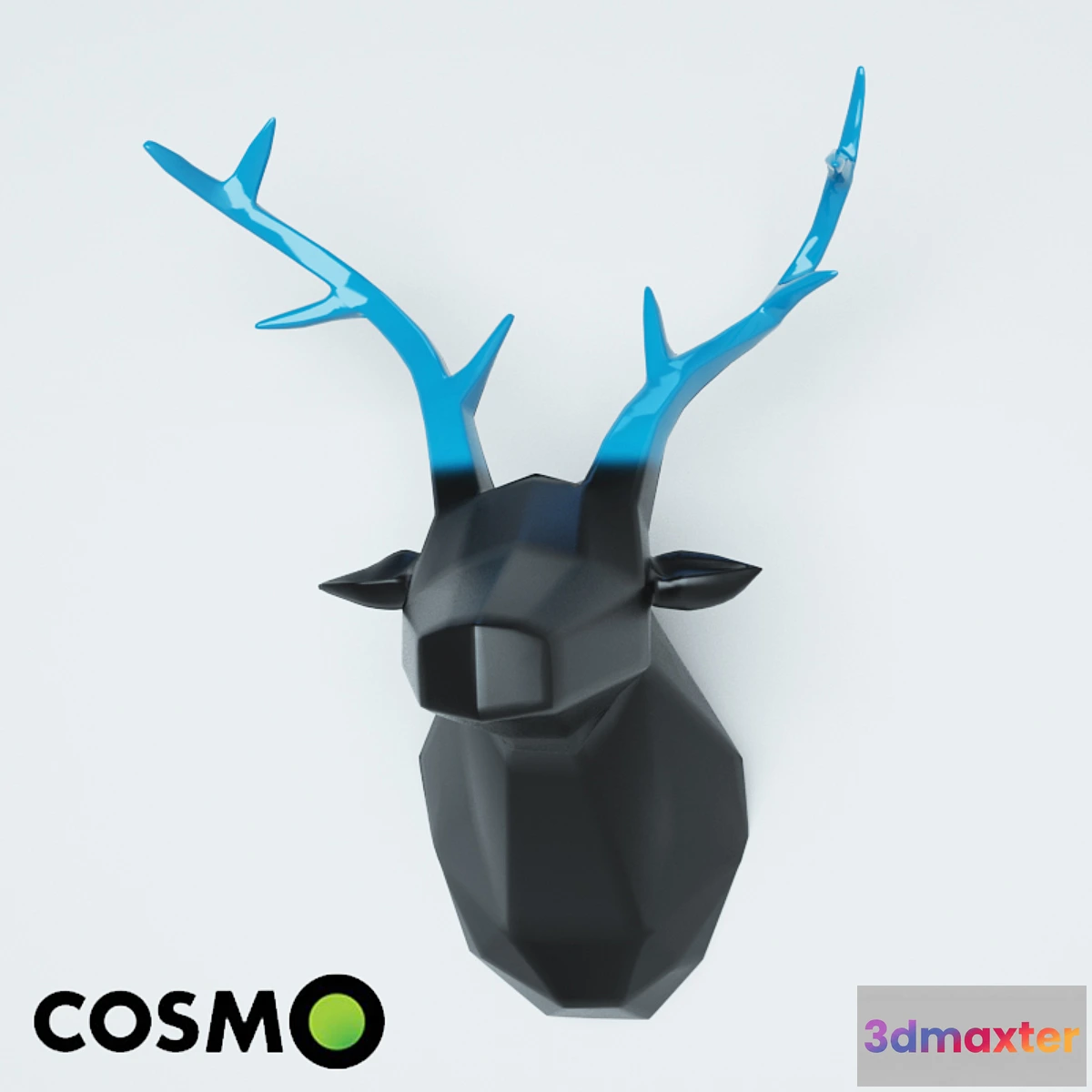 633801 - Wall Deer Head Figurine