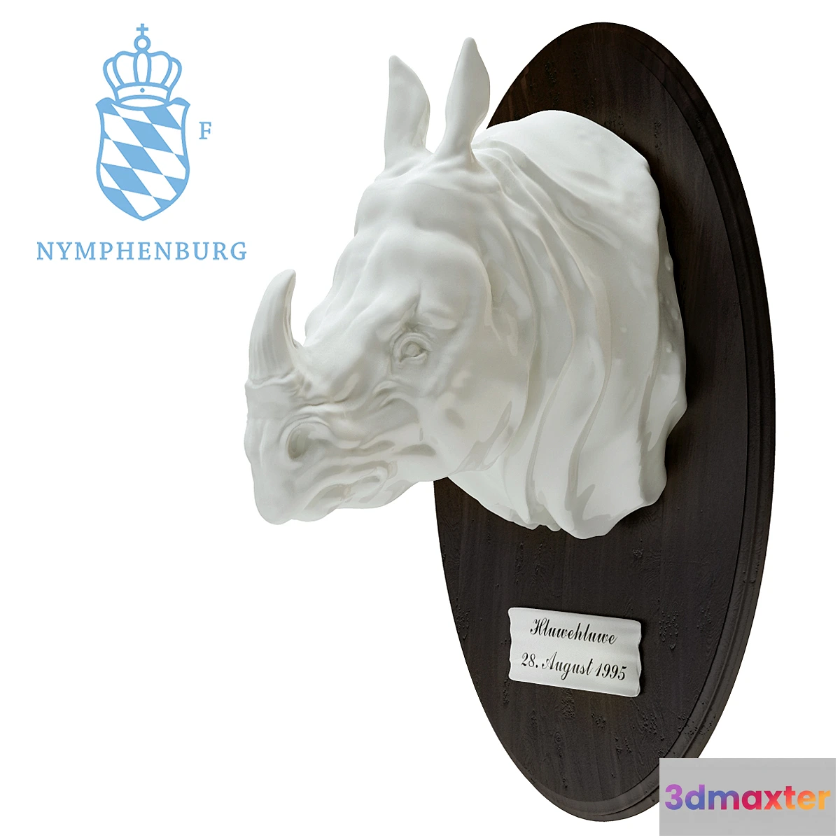 633813 - Nymphenburg. Rhino head.