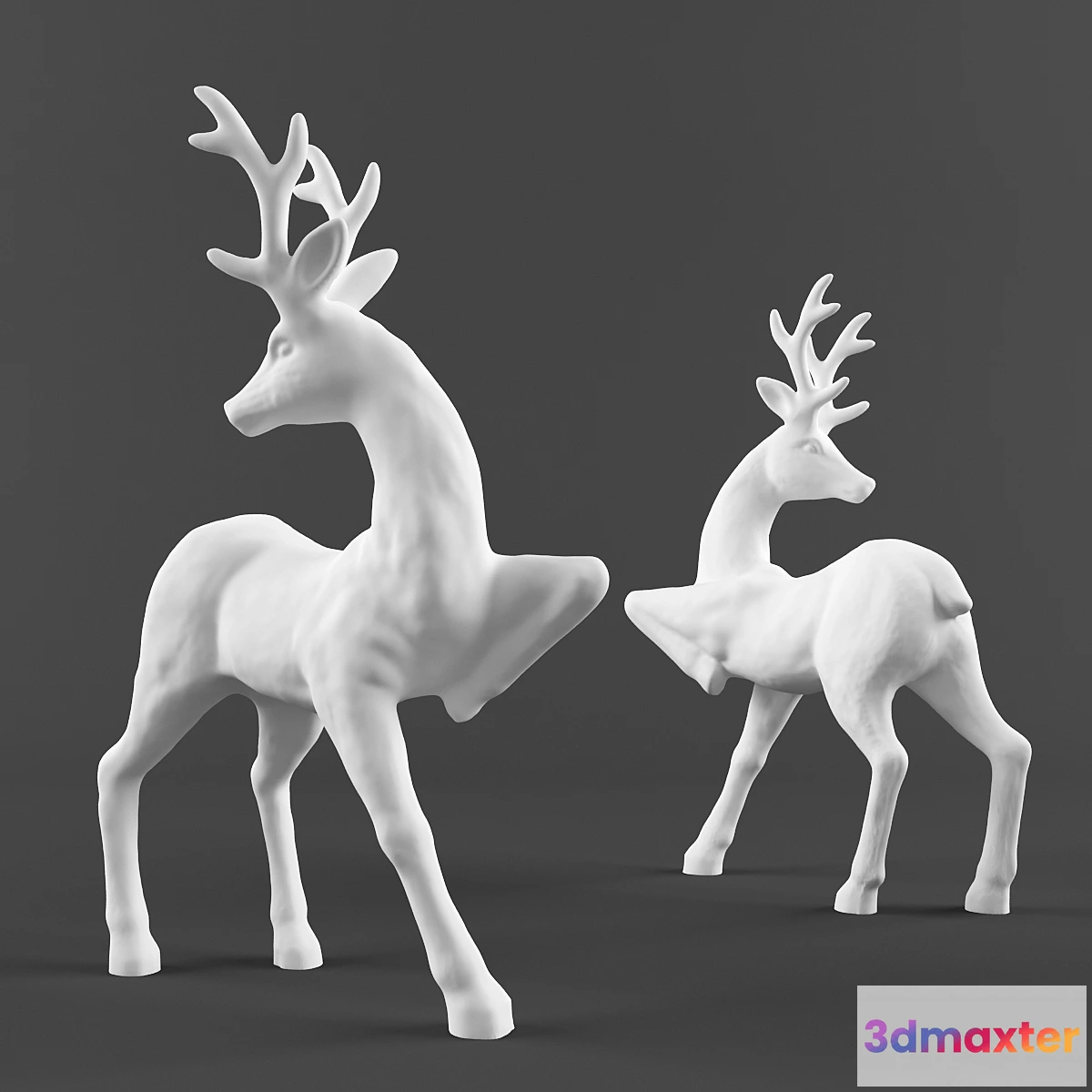 633817 - Sculpture Deer-2