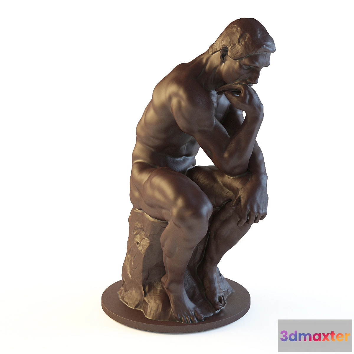 638349 - Sculpture Rodin Thinker - No.2
