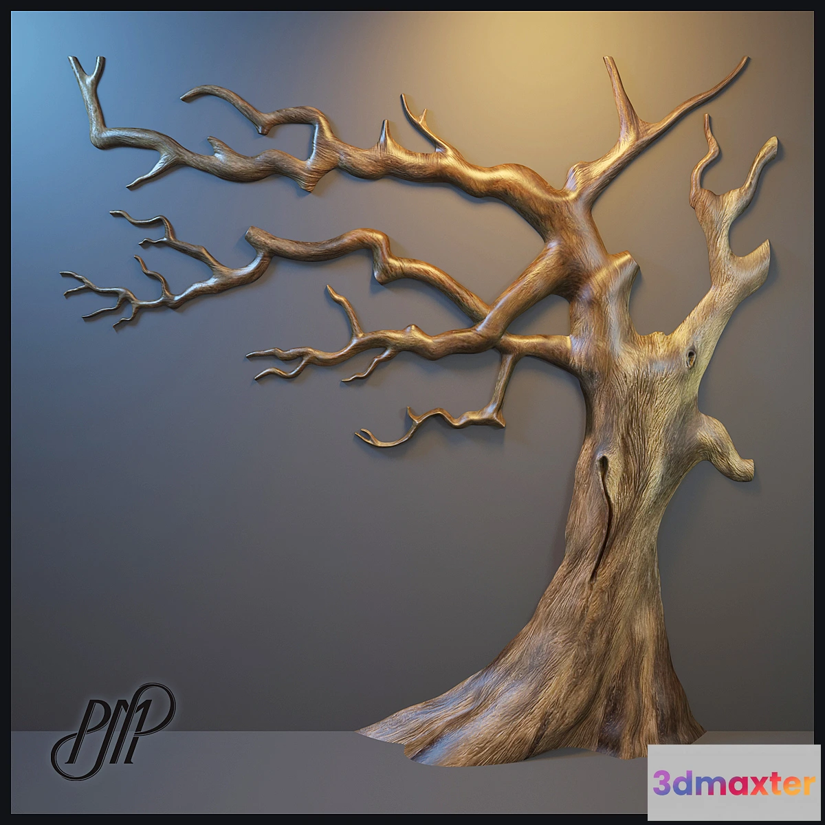 643949 - Wood. Wall Sculpture.