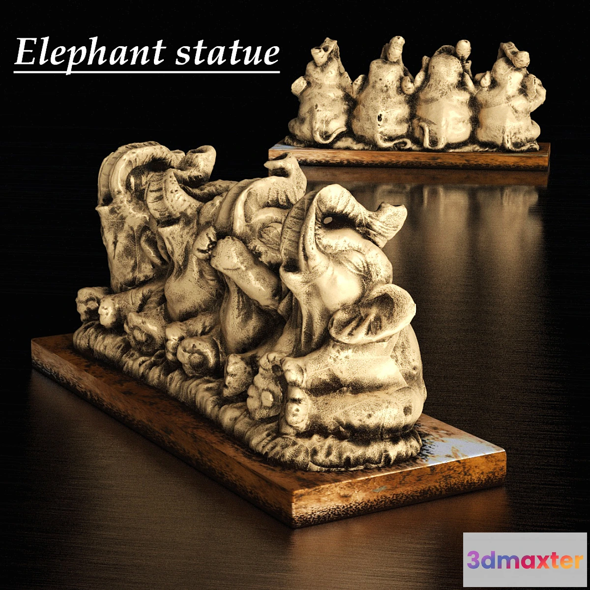 647549 - Figurine elephants - No.2
