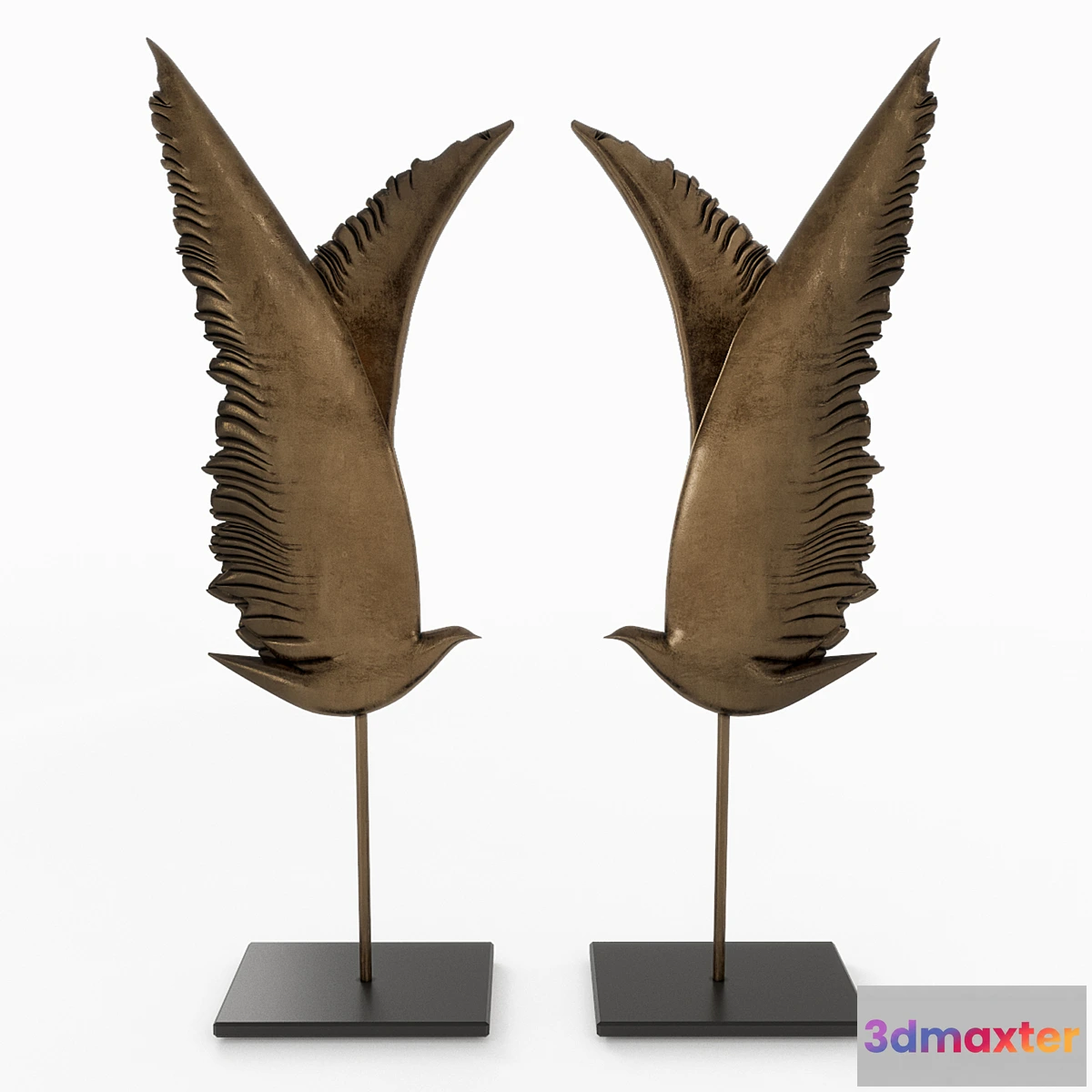 657059 - Wings sculpure decor